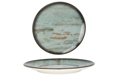 Bonna Farfurie pentru cină - Madera - Porţelan - 25 cm - set de 6 foto