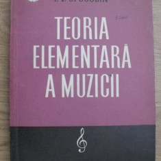 Teoria elementara a muzicii/ I.V. Sposobin