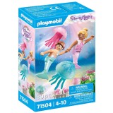 Playmobil Princess Magic - Copii sirene cu meduze