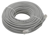 Cablu patchcord UTP, 25 m, gri, 0,5 mm