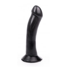 Dildo Bugzy Hung System PVC Negru 22 cm