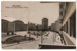 CPIB 19203 CARTE POSTALA - BUCURESTI. PIATA PALATULUI R.P.R., Circulata, Fotografie