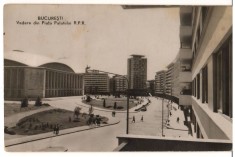 CPIB 19203 CARTE POSTALA - BUCURESTI. PIATA PALATULUI R.P.R.