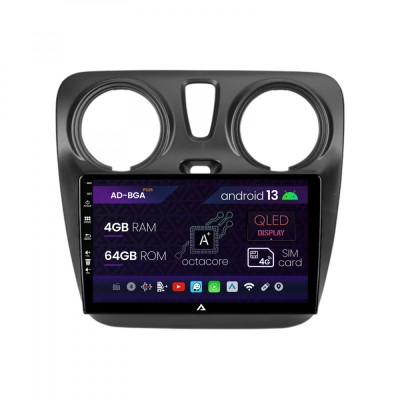 Navigatie Dacia Dokker Lodgy, Android 13, A-Octacore 4GB RAM + 64GB ROM, 9 Inch - AD-BGA9004+AD-BGRKIT376V2 foto