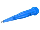 Clips de masurare STAUBLI 60,5mm, Albastru, CAT II 600V, CAT III 300V, EN 61010