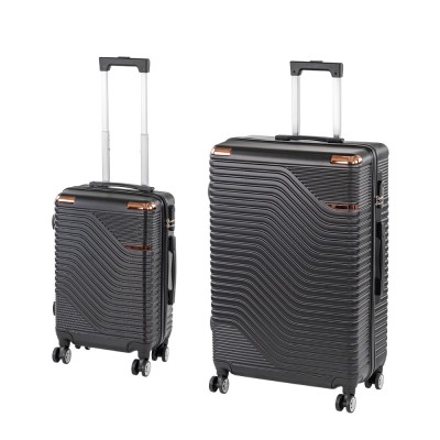 TraveLux Urban X gurul&amp;oacute;s bőr&amp;ouml;nd szett fekete foto