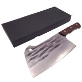 Satarul bucatarului DEPOX&reg;, lucrat manual, Destiny Kitchen, 32 cm, otel inoxidabil, 890 g, maro