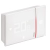 Termostat conectat Netatmo Wi-Fi aparent Living Now Bticino alb XW8002W