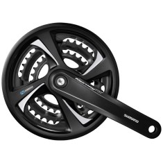 Angrenaj pedalier Shimano Tourney FC-TX801, 42X32X22T, brat 170mm, pentru 7/8 vi... Cod:AFCTX801C222CL