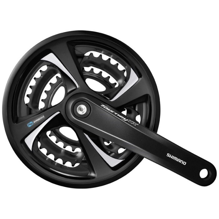 Angrenaj pedalier Shimano Tourney FC-TX801, 42X32X22T, brat 170mm, pentru 7/8 vi... Cod:AFCTX801C222CL