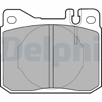DELPHI LP221 set placute frana disc foto