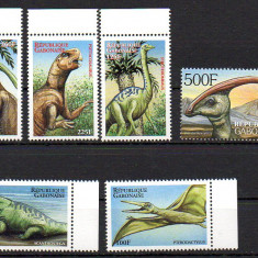 Gabon 2000, Fauna - Animale preistorice - Dinozauri, MNH