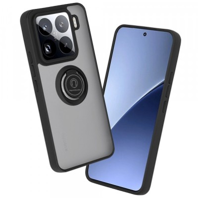 Husa pentru Xiaomi 15 Pro, Techsuit, Glinth, Neagra foto