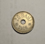 20 bani 1906 J AUNC Piesa Frumoasa de Colectie