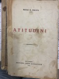 Mihai D.Ralea - Atitudini - princeps 1931 Casa Scoalelor