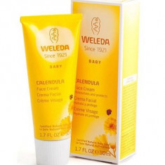 Crema de fata hidratanta cu galbenele Baby, 50ml, Weleda