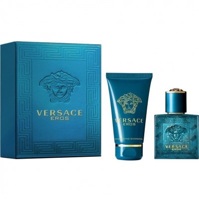 SET VERSACE EROS APA DE TOALETE 30ML + GEL DE DUS 50ML foto