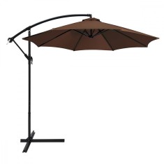 Umbrela de gradina diametru 300 cm, impermeabila, unghi inclinare reglabil,