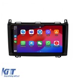 Navigatie Dedicata Mercedes Vito Sprinter Viano B200 A B Class, Android, Display 2K, 8Gb Ram, 256Gb Stocare, Bluetooth, WiFi, Carplay Performance Auto