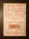 Carolus Lundius - Zamolxis - primul legiuitor al geților