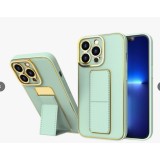 Husa Kickstand Case Samsung Galaxy A12 5G with stand verde
