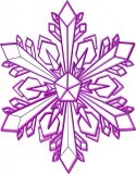 Cumpara ieftin Sticker decorativ, Mandala, Mov, 76 cm, 7034ST-1, Oem