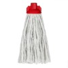 Mop Bumbac, Alb, Rezistent, Compatibil Cu Cada Subtire, Oem