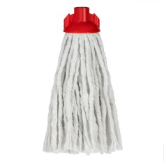 Mop Bumbac, Alb, Rezistent, Compatibil Cu Cada Subtire
