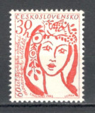 Cehoslovacia.1963 60 ani Corul profesorilor din Moravia XC.341, Nestampilat