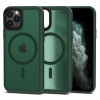 Husa Tech-Protect Magmat MagSafe pentru Apple iPhone 11 Pro Verde Mat, Silicon, Carcasa
