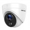 Camera de supraveghere Hikvision TurboHD Dome DS-2CE71D0T-PIRLPO(2.8mm); 2MP; camera cu detector PIR incorporat; alarma vizuala cu flash de lumina alb