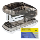 Capsator Mini Negru cu Rezerve 26/6, 1000 buc, CMCLASS