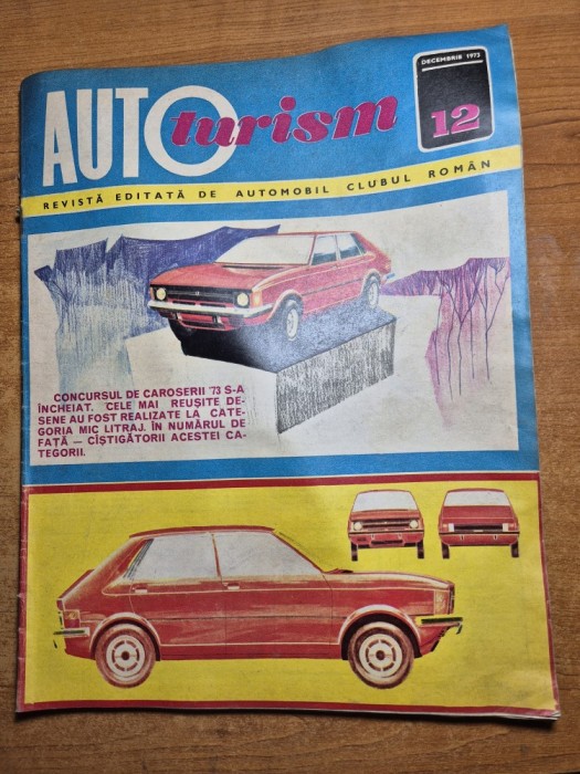 revista autoturism decembrie 1973