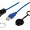 Conector {{Tip conector}}, piuli&amp;#355;a din spate, pt. montare pe panou, ENCITECH - 1310-1002-04