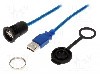 Conector {{Tip conector}}, piuli&amp;#355;a din spate, pt. montare pe panou, ENCITECH - 1310-1002-04