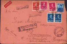 A2555N Scrisoare expediată din Timișoara &icirc;n Ardealul ocupat, 1941