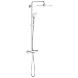 Sistem de dus fix si mobil, cu baterie termostatata, crom, Grohe Euphoria System 310