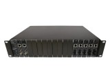 Centru de conversie media &bdquo;Converter Transition&rdquo; E-MCC-1600 cu urechi de montare pentru rack pentru module