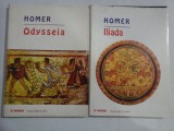 HOMER : ODYSSEIA ; ILIADA ; (traducerea Dan Slusanschi) (doua volume) - Editura Paideia, 1997