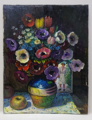 Nicolcea Spineni - Vaza cu flori foto