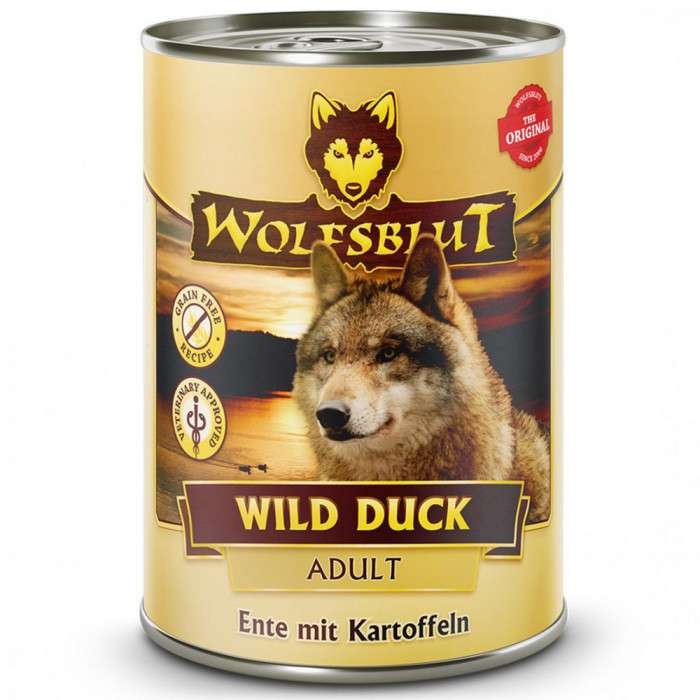 Conservă Wolfsblut Wild Duck 395 g