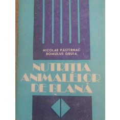 NUTRITIA ANIMALELOR DE BLANA-NICOLAE PASTIRNAC, ROMULUS GRUIA