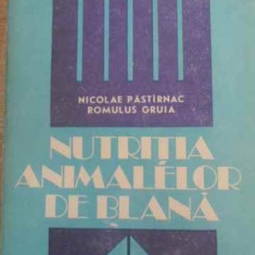 NUTRITIA ANIMALELOR DE BLANA-NICOLAE PASTIRNAC, ROMULUS GRUIA