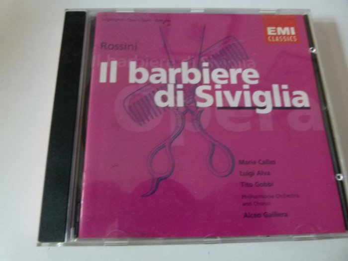 Il barbiere di Sivilia - Callas, Alva etc., cd