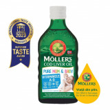 Cumpara ieftin Moller&#039;s Cod Liver Oil Pure Mom &amp; Baby, 250ml