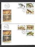 ROMANIA 1993 - ANIMALE PREISTORICE, FDC - LP 1319