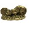 Statueta Feng Shui Tigru cu Yin Yang 4 cm, model FS207 (A)