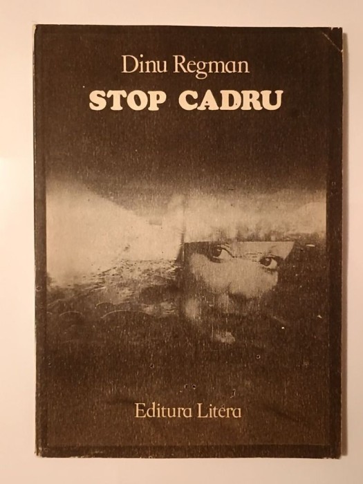 Dinu Regman - Stop cadru: poeme (cu o prefață de Ion Bogdan Lefter; 1990)