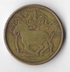 Moneda 1 pula 2013 - Botswana