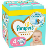 Scutece Pampers Premium Care Marimea 4, 9-14kg, 174 buc